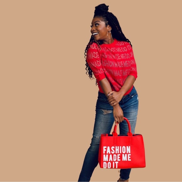 Red “Everything” handbag ❤️ Fashion Made Me Do It - Picture 4 of 9